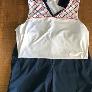 Last Hagen sz 8 navy shorts and sz Med top